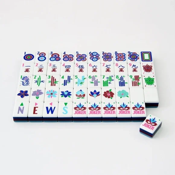 Oh My Mahjong Preppy Soirée Tiles New in Box - Picture 3 of 7
